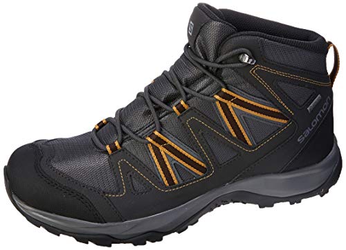 Bota SALOMON Leighton Mid GTX Masculino Cinza/Grafite/Marinho 40