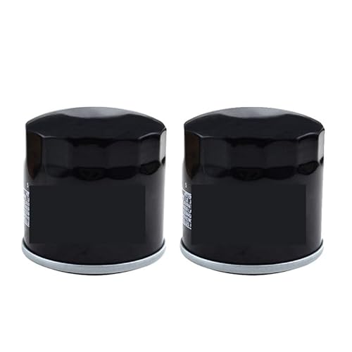 PJFXUIZ Motorrad Ölfilter für Yamaha SCR950 SXT1100 230 AR230 SX230 VX1100 für WAVERUNNER für Cruiser XJ6 600 XSR700 XTZ1200 XV1900 XV19C(2 Pcs)