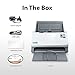 Plustek PS3140U Duplex Document Scanner, Citrix Ready & Twain Support for PC and Mac, Scan and Save Batch Documents