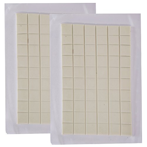 Umsole - Paquete de 2 adhesivos reutilizables y desmontables, no tóxicos, para decoración de fiestas, montaje de imágenes, pegajosos 11.1 X 7.1CM 2 Pack