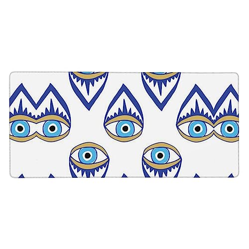 Tapis de souris de jeu étendu avec grande base en caoutchouc antidérapant