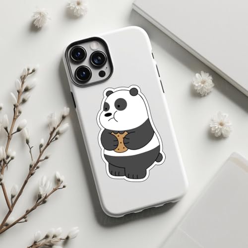 Image of LERITO Cartoon Stickers Pack, 60+ Pieces, Waterproof Self Adhesive Decals for Laptop, Journal, Guitar, Mobile Phone, Multicolour