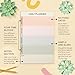 Tiny Expressions Daily to Do List Notepad – Simple Undated Daily Planner Notepad for Busy Professionals & Moms – 50 Tear-Away Sheets for Focus, Productivity, Work & Task Management, ADHD