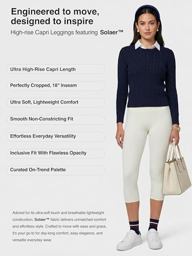 Image of Conceited High Waisted Ultra Soft Leggings for Women - Full Length, Capri Length and Biker Shorts - Available in Plus Size