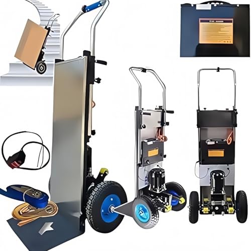 Carretilla eléctrica para escaleras con batería miniatura 1