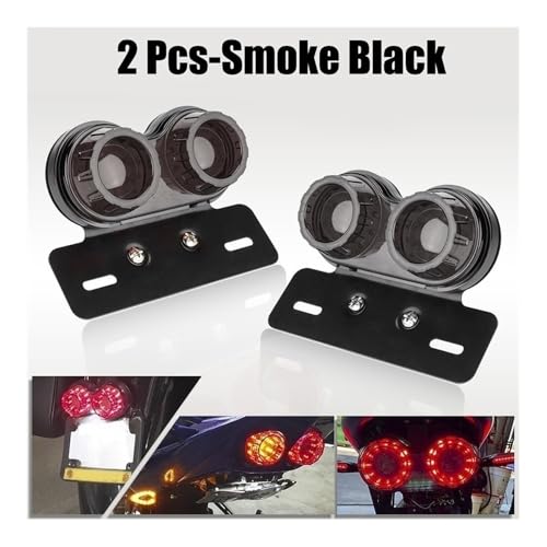 Feux arrière moto LED 12V pour ne plus risquer d'être invisible de nuit - 2