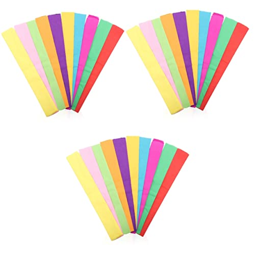 Exceart 60 Sheets Colored Crepe Paper Present Wrapping Paper Double Sided Origami Paper Flower Wrapping Paper Foldable Craft Paper Crepe Origami Paper Gift Packaging Paper Foldable Paper #TOP23