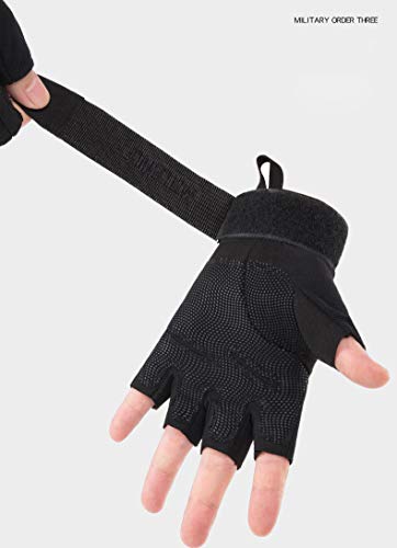 Mrsight Gloves Military Half-Finger Fingerless Tactical Airsoft Gloves Paintball Gloves For Hunting Riding Cycling Gloves #TOP2