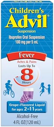 Children's Advil Pain Reliever and Fever Reducer, Children's Ibup...