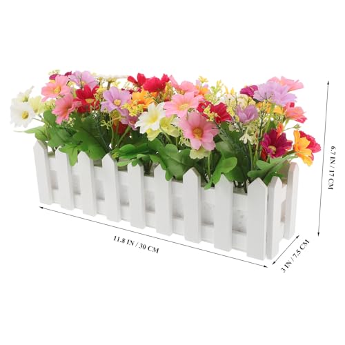 Marguerite artificielle extérieur pot fleur mariage table - 3