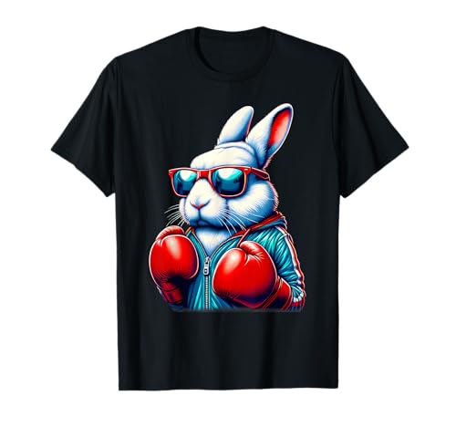 Happy Easter Bunny Boxing Rabbit Men Women Kid T-Shirt