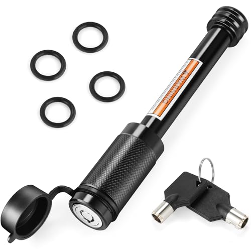 JUSTTOP Trailer Hitch Receiver Pin Lock,5/8' Dia 3-1/2'...