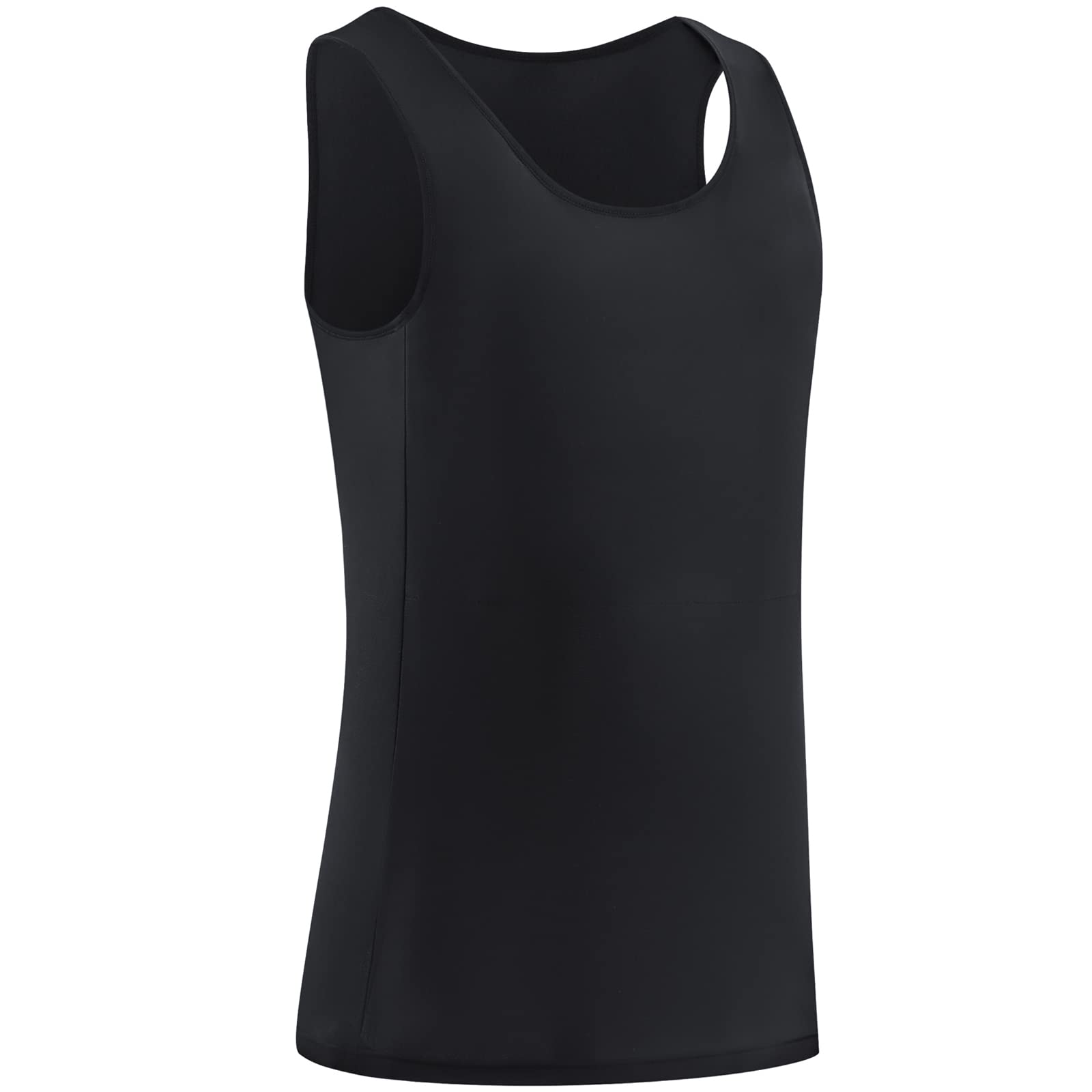 XUJI Brust Binder Transgender Tomboy Atmungsaktiv Langer Binder Pullover Tank Top