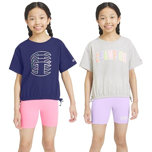 Image of Champion girls Champion Girls Athletic Short Sets