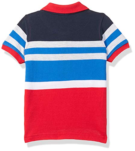 Image of Max Boys Colourblocked Polo T-Shirt