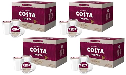 Image of Costa Coffee Medium Roast Single Serve Pods - Signature Blend - 10 ct Box (Pack of 4)