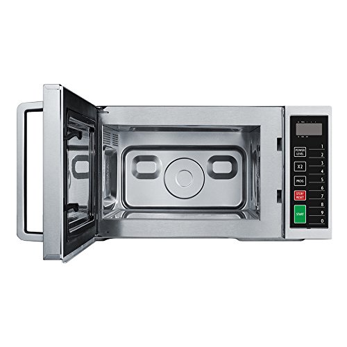 Magic Chef .9 Cubic-ft Commercial Microwave, Silver (MCCM910ST) - Image 3