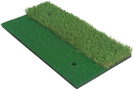 Aymzbd Golf Hitting Mat Batting Pad Putting Training Correct Hitting Posture Swing Pad for Outdoor Indoor Office Home Beginners