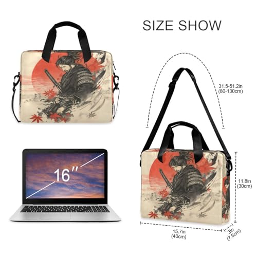Maletín para laptop 15,6" con asa y correa miniatura 4