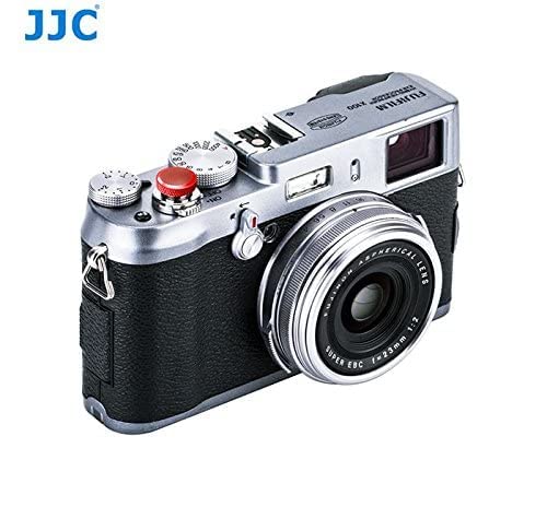 Amazon | ソフトレリーズ シャッターボタン 赤色+茶色 Fuji Fujifilm X