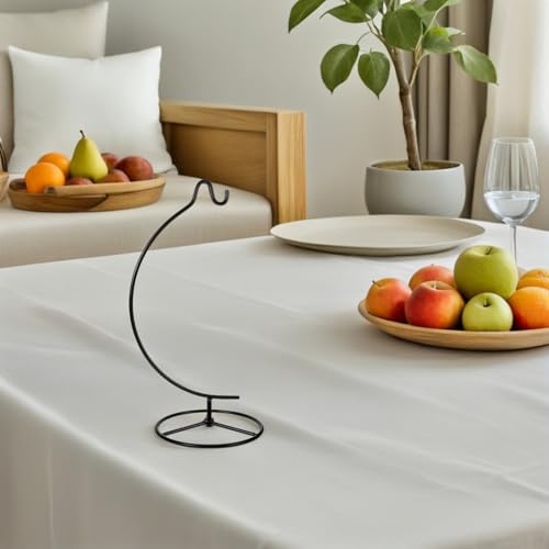 Soporte para terrarios metálico PRETYZOOM con base estable para plantas de aire de interior 7