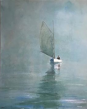 Anne Packard Lone Sail 1933 Archival Quality Art Print