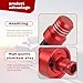 GKmow 2 PCS Car Fuel Tank Cap Breather Cap, 2.75