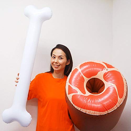Amazon | エアPOPバルーン メガ骨付き肉 全長100cm / エアー ポップ