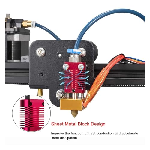 Kit extrudeuse hotend 24V 40W buse 3D pièce rechange Ender 3 Pro