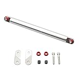 デイトナ(Daytona) バイク用 クランプバー PCX グロムなど適合 マルチマウントバーSC クリアー/レッド 91696