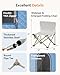 noerishia Portable Sauna for Home with 3L 1200W Steamer, Big Folding Chair, 99 Mins Timer, 9 Levels, Pernoanl Steam Sauna Tent Dual YKK Zippers for Home Spa Detoxification, 32' x32' x 71', Light Blue