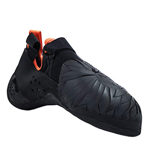 BUTORA Unisex Narsha Wide Fit Climbing Shoe, Orange, 9 Men/10 Women