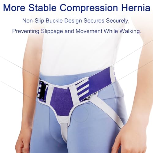 Faja para Hernia Inguinal Izquierda Unisex con 2 Almohadillas Ajustables miniatura 4