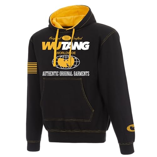 Wu-Tang Clan Worldwide Hoodie (US Alpha Small Regular Regular Black)