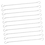 LIGIGWASH 10 pièces Chaînes de Suspension Inox avec Crochets Polyvalentes pour Mangeoire...