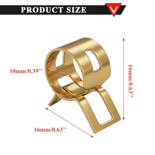 Image of PRO BAT 16.4-Ft 0.2'' I.D. Fuel Line+20pcs 0.35 inch I.D. Hose Clamps