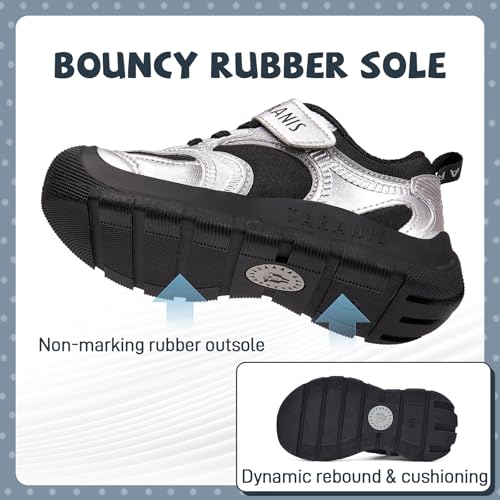 Unisex-Child Comfortable Sneakers No-Slip Kids Hiking Shoes for Dirt3