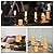Artmarry Flameless Candles 4" 5" 6" Set of 3 Ivory Outdoor Indoor Pillars 3" Diameter Battery Operated Flickering Candles Include 10-Key Remote Timer Function 400+ Hours by 2 AA Batteries