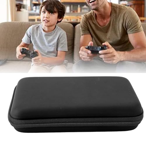 Image of EBTOOLS Carrying Case for 3DS, New 3DS XL, New 2DS XL Console, Hard Shell Case with 8 Game Slot, Inner Pocket, Black