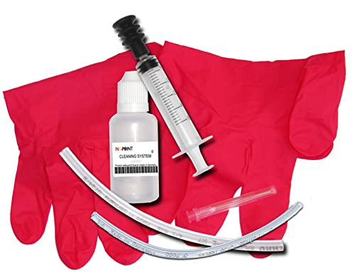 Limpieza de los cabezales de impresión Kit de impresora de inyección de tinta limpiador hecho en Alemania con la jeringa y la inyección de fuelle exclusiva destapa las impresoras boquillas