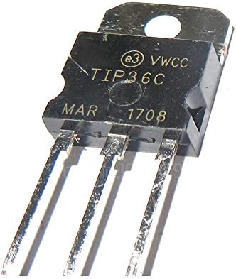 IndustrialField 10PCS TIP36C TIP36 TO-218 Bipolar Transistors - BJT 25A 100V 125W NPN