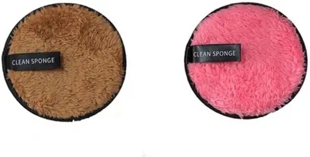 Feelhigh Soft Fiber Makeup Remover Pads, Facial Cleansing Pads for Face Makeup (small, 2)-image-29