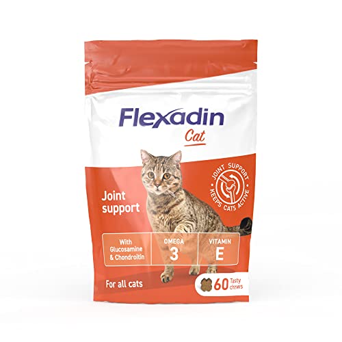 Flexadin Joint Care for Cats, Brown, 1 count (Pack of 60)