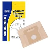  Bolsas de vacío para adaptarse a Moulinex Powerstar Series Pack de 5