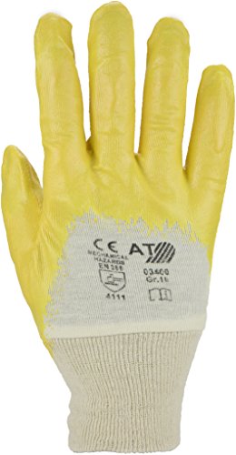 Preisvergleich Produktbild ASATEX Nitril-Handschuh 03400, gelb, Gr. 11 (12 Paar)