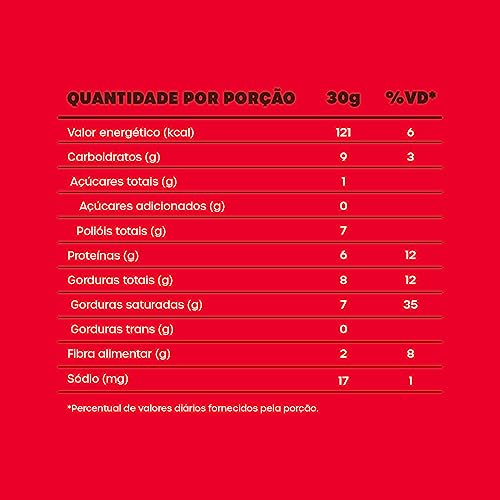 BOLD Snacks Bold Tube Display (12 Unid De 30G) Avelã