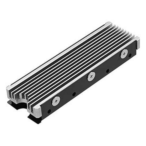 NVMe Heatsinks for M.2 2280mm SSD Double-Sided Cooling Design（Silver） Cover