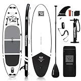 TIGERXBANG Inflatable Stand Up Paddle Boards with Premium SUP Board Accessories, Allround Paddle...