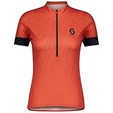 Scott Endurance 20 Damen Fahrrad Trikot kurz Flame rot 2021: Größe: S (36/38)