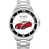 Toff London Orologio rosso per auto sportiva TLWL-2243